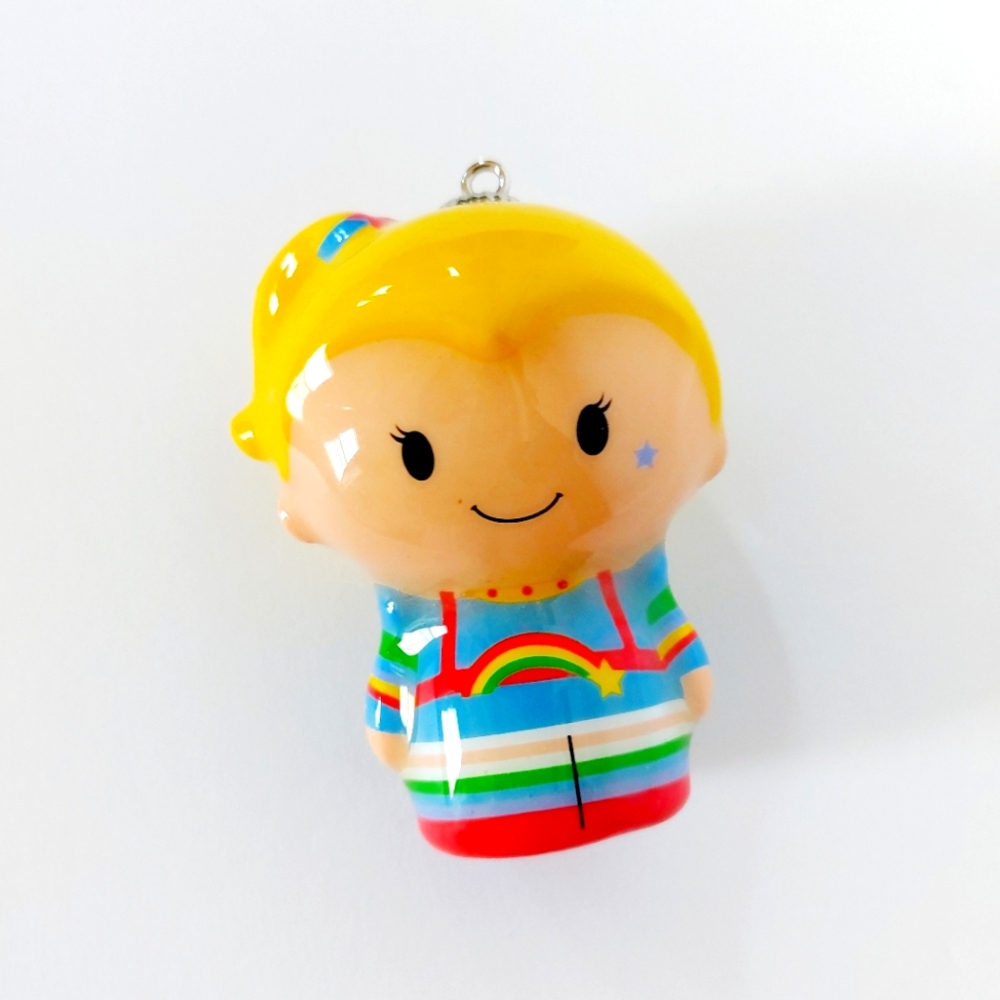 Rainbow Bright Christmas Ornament‎ Hallmatk itty Bitty 80s nostalgia